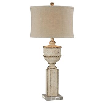 Rustic Neutrals Farmhouse Table Lamp