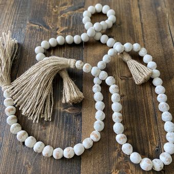Tasseled Beaded Garland