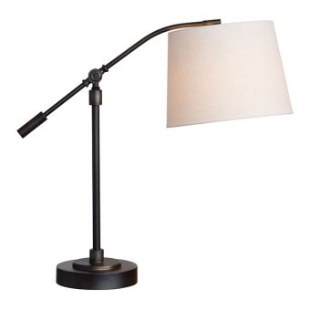 Adjustable Arm Metal Desk Lamp Set of 2