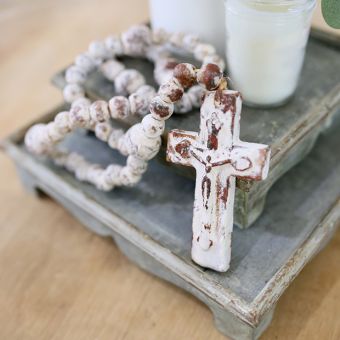 Beaded Clay Rosary One of Each