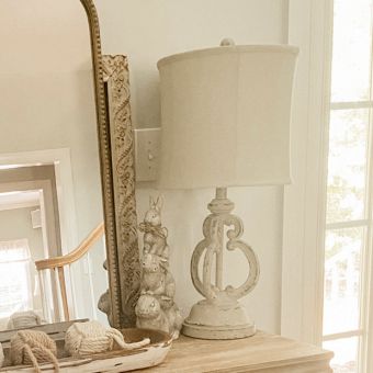 Chic Rustic Table Lamp