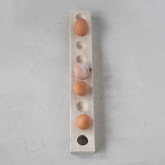 Mango Wood Egg Display Board
