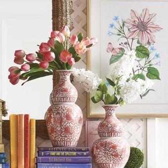 Pretty Porcelain Chinoiserie Vase