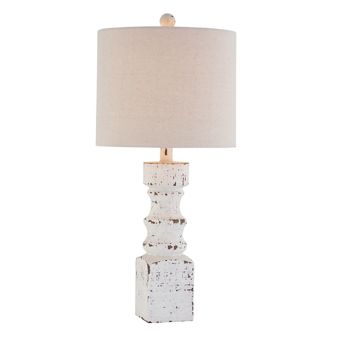 Simple and Chic Distressed Table Lamp