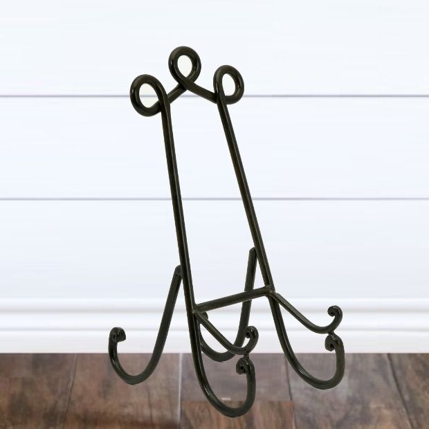 Plate stand iron large, Decoration various