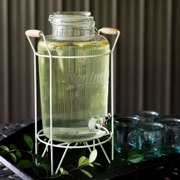 Glass Drink Dispenser