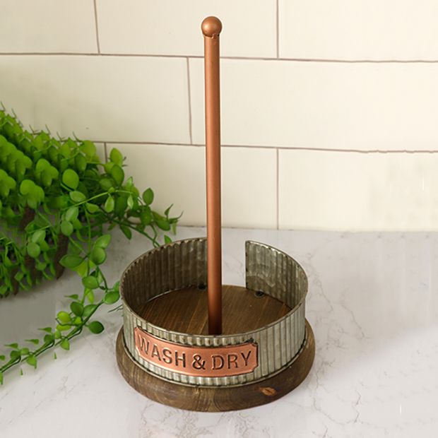 Urban Farmhouse Kitchen Paper Towel Holder