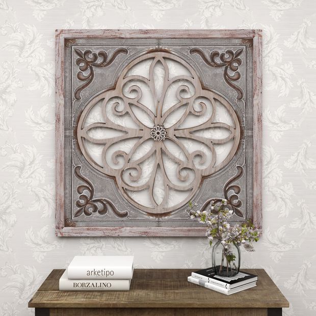 Medallion wall sale decor