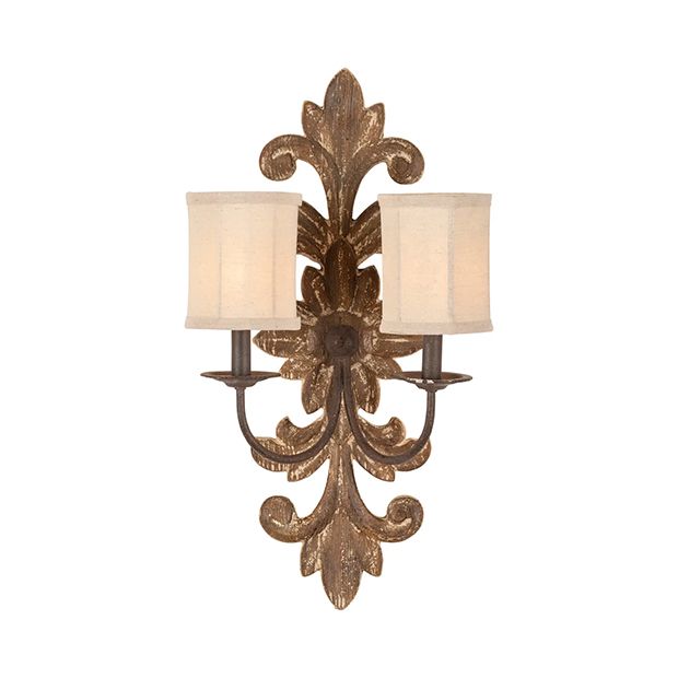 Fleur de lis wall sconce deals