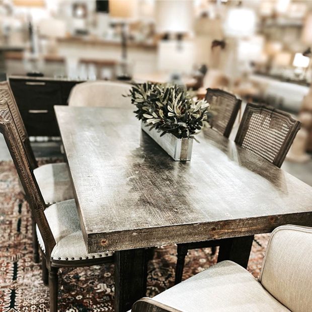 Antique farmhouse sales dining chairs