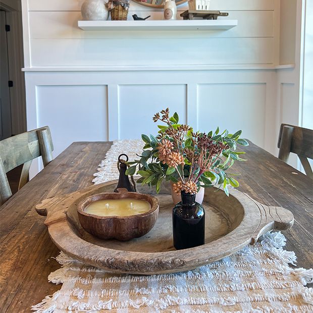 Found Wooden Bowl | Antique Farmhouse