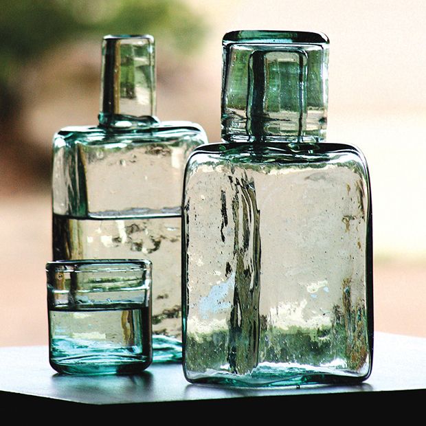 Mexican Handmade Bedside Water Carafe