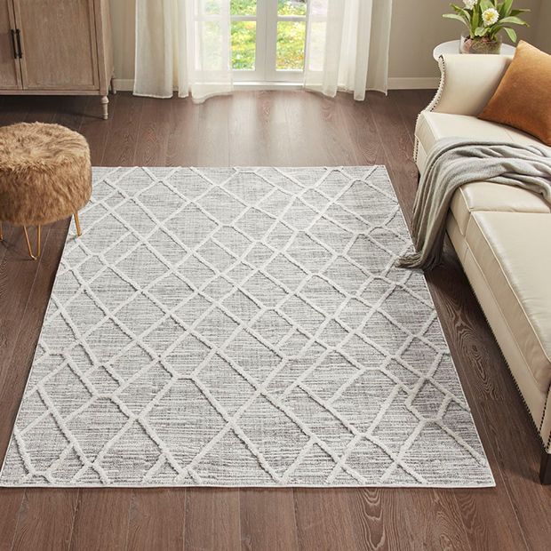 5x7 Modern Multi-Color Area Rugs for Living Room