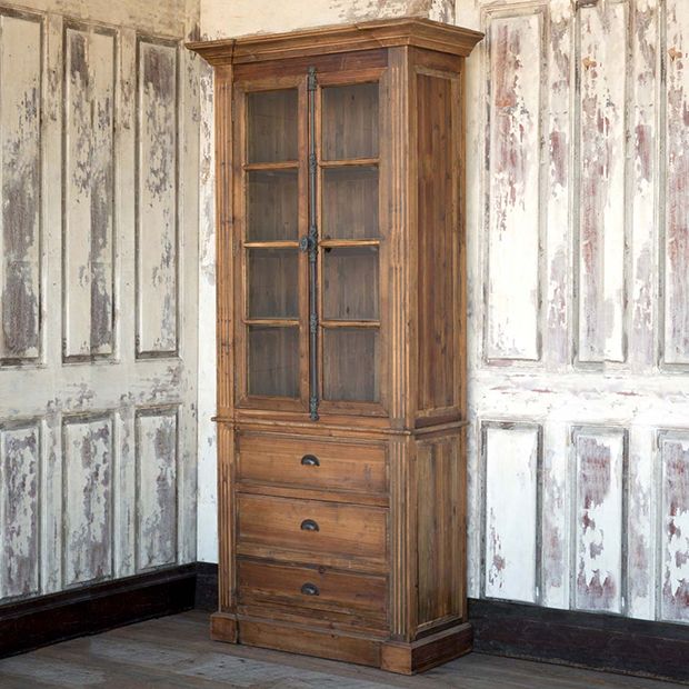 Pine on sale storage cabinet