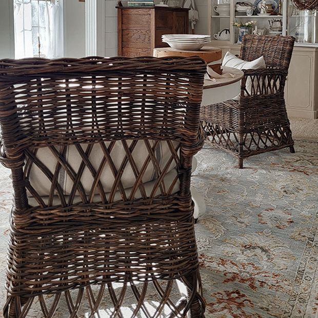 Rattan hot sale plantation chair