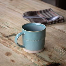 Farmhouse Glazed Ceramic Mug Set of 4