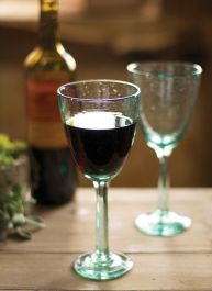Recycled Wine Glasses Set of 6