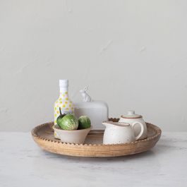 Scalloped Edge Lazy Susan