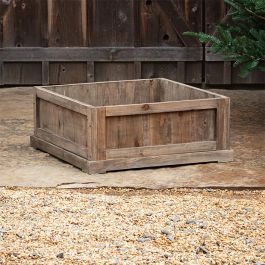 Simple Farmhouse Wooden Christmas Tree Box | Antique Farmhouse