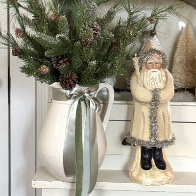 Belsnickle Santa With Velvet Cloak 16 inch