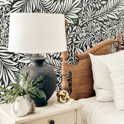 Black Tuxedo Table Lamp