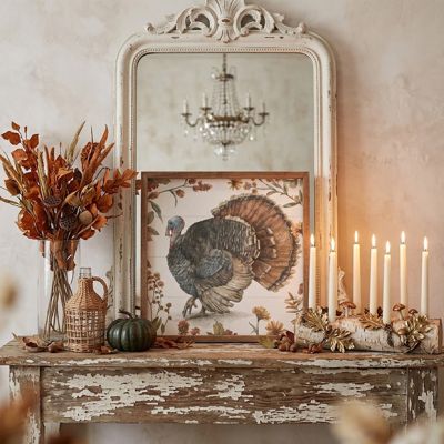 Bountiful Harvest I Turkey By Leslie Trimbach Wall Decor