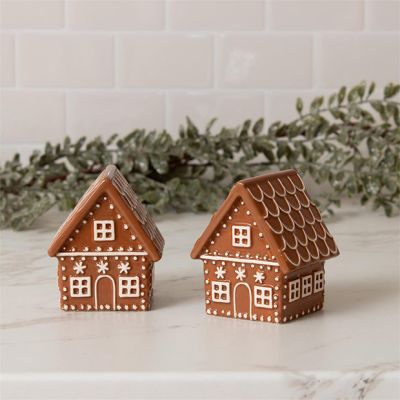 Ceramic Gingerbread Salt And Pepper Shaker