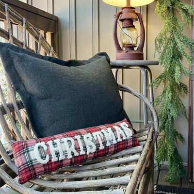 Christmas Plaid Long Lumbar Pillow Set of 2