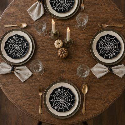 Cobweb and Spiders Dinner Plate