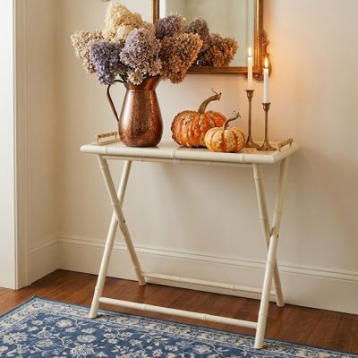 Country Cottage Folding Tray Table