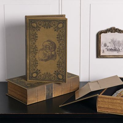 Decorative Christmas Storage Book
