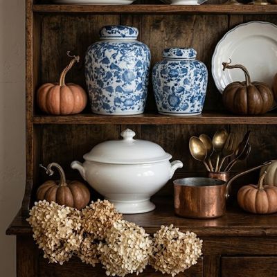 Decorative Ginger Jar Container