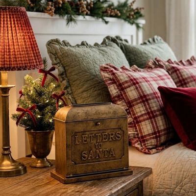 Decorative Letters To Santa Mailbox