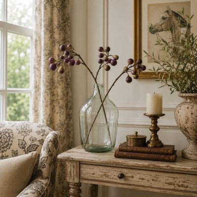 Decorative Purple Fig Stem