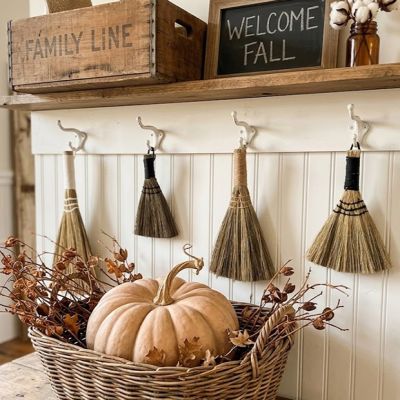 Decorative Whisk Broom Collection Set of 4