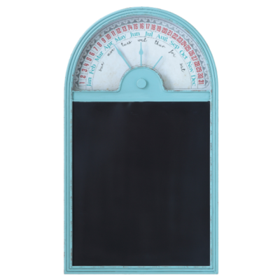 Reproduction Perpetual Wall Calendar Chalkboard
