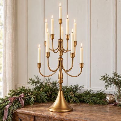 Elegant Gold Candelabra