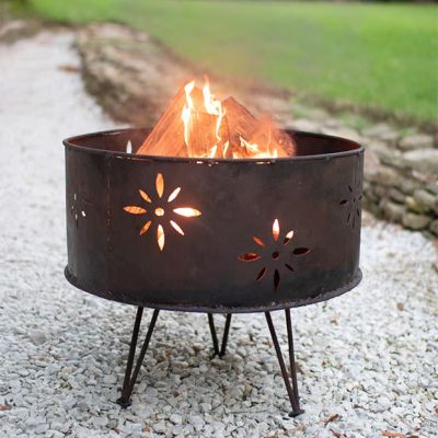 Emberfield Rustic Iron Fire Pit