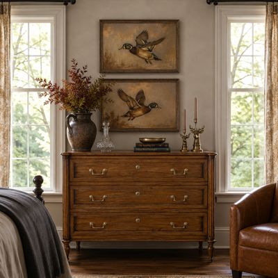 English Estate Three Drawer Chest