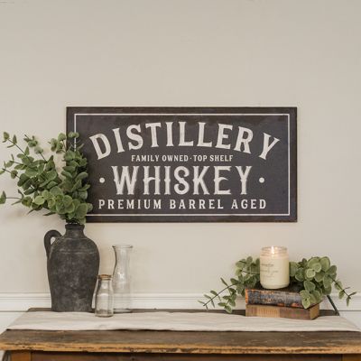 Family Distillery Metal Wall Sign