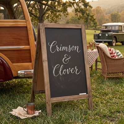 Farmhouse Market Standing Chalkboard