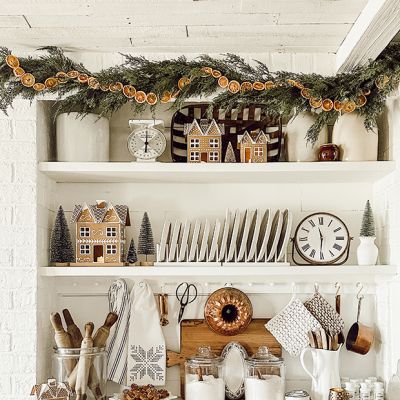 Faux Orange Slice Garland