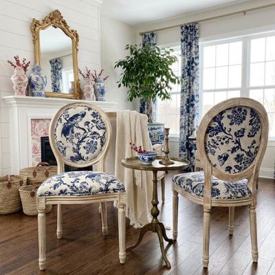 French Country Chic Dining Chair