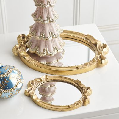 Golden Bow Mirror