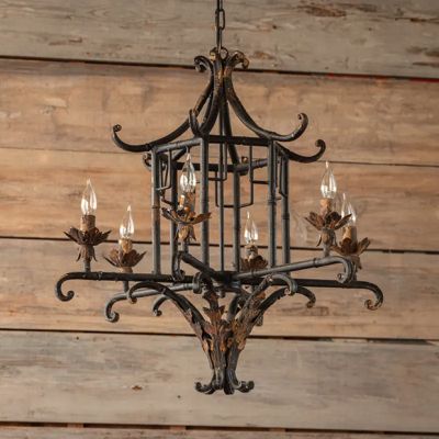 Grand Manor Pagoda Chandelier