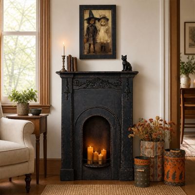 Grand Manor Vintage Reproduction Fireplace Mantel
