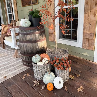 Handled Storage Basket Collection Set of 3