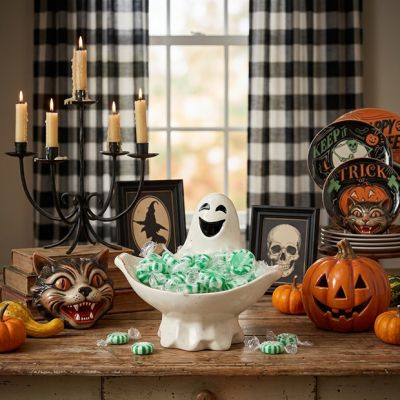 Happy Ghost Ceramic Bowl