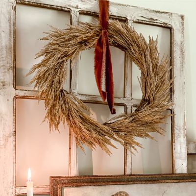 Harvest Blessings Wheat Wreath