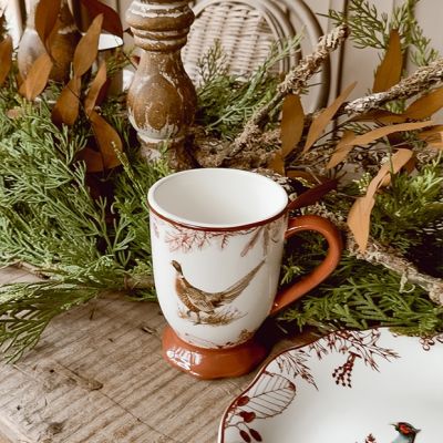 Harvest Hunt Assorted Pheasant Mug Set of 4